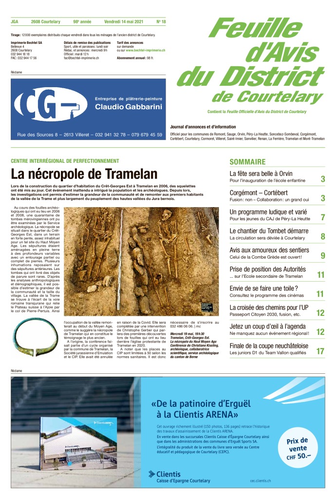Vendredi 14 mai 2021 | No 18