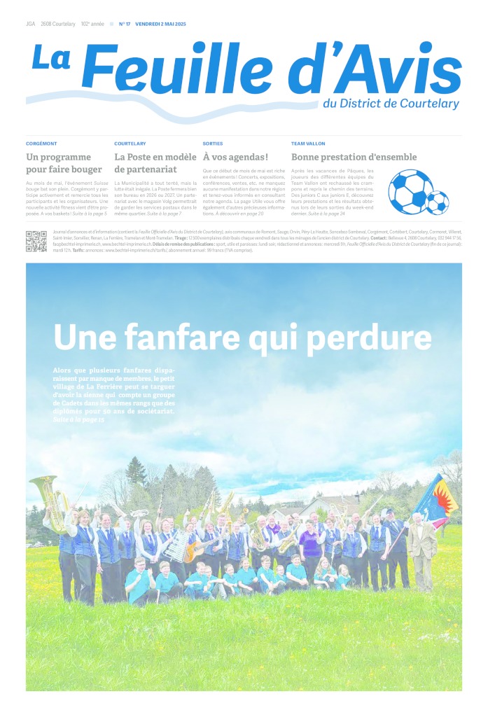 Vendredi 02 mai 2025 | No 17