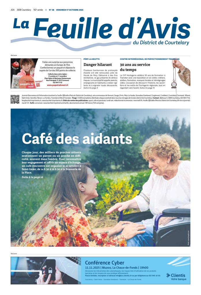 Vendredi 17 octobre 2025 | No 38