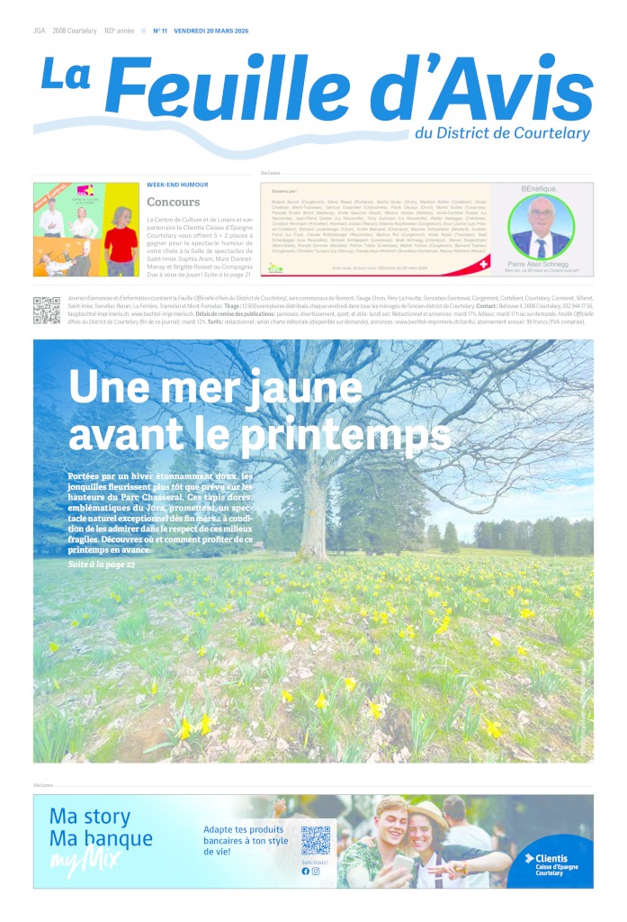 Vendredi 20 mars 2026 | No 11