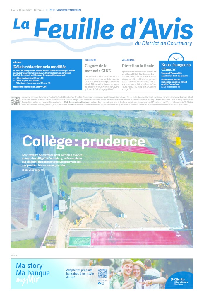 Vendredi 27 mars 2026 | No 12