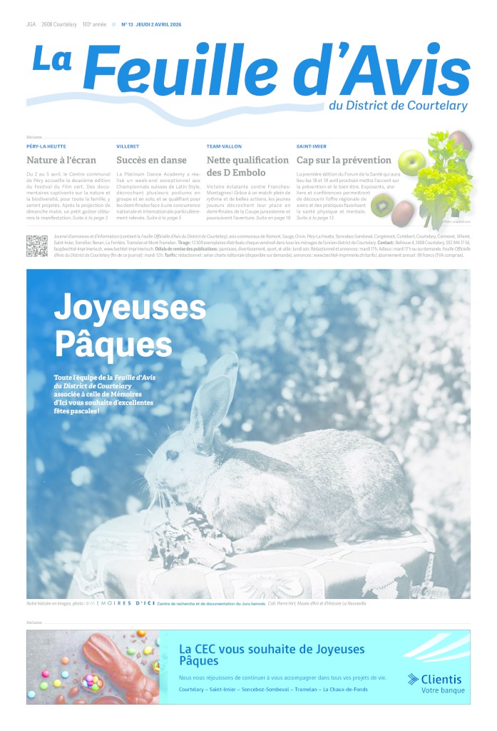 Jeudi 02 avril 2026 | No 13
